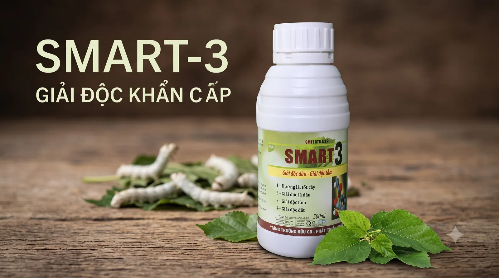 SMART-3 giải độc dâu