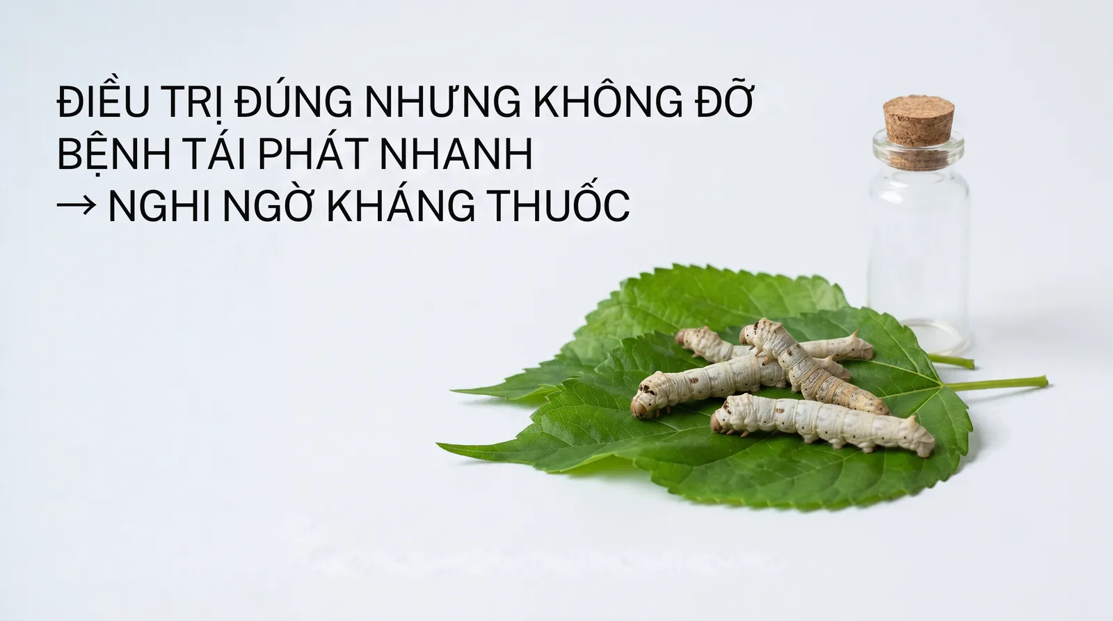 Nhận biết và hạn chế kháng thuốc trong nuôi tằm