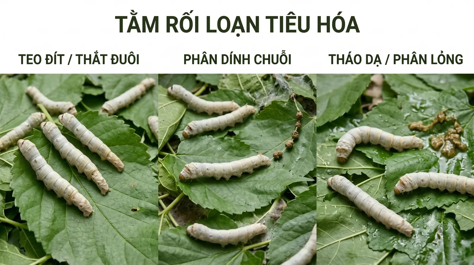 Tằm Teo Đít, Thắt Ruột, Phân Dính Chuỗi & Tháo Dạ: Gỡ Rối Rối Loạn Tiêu Hóa