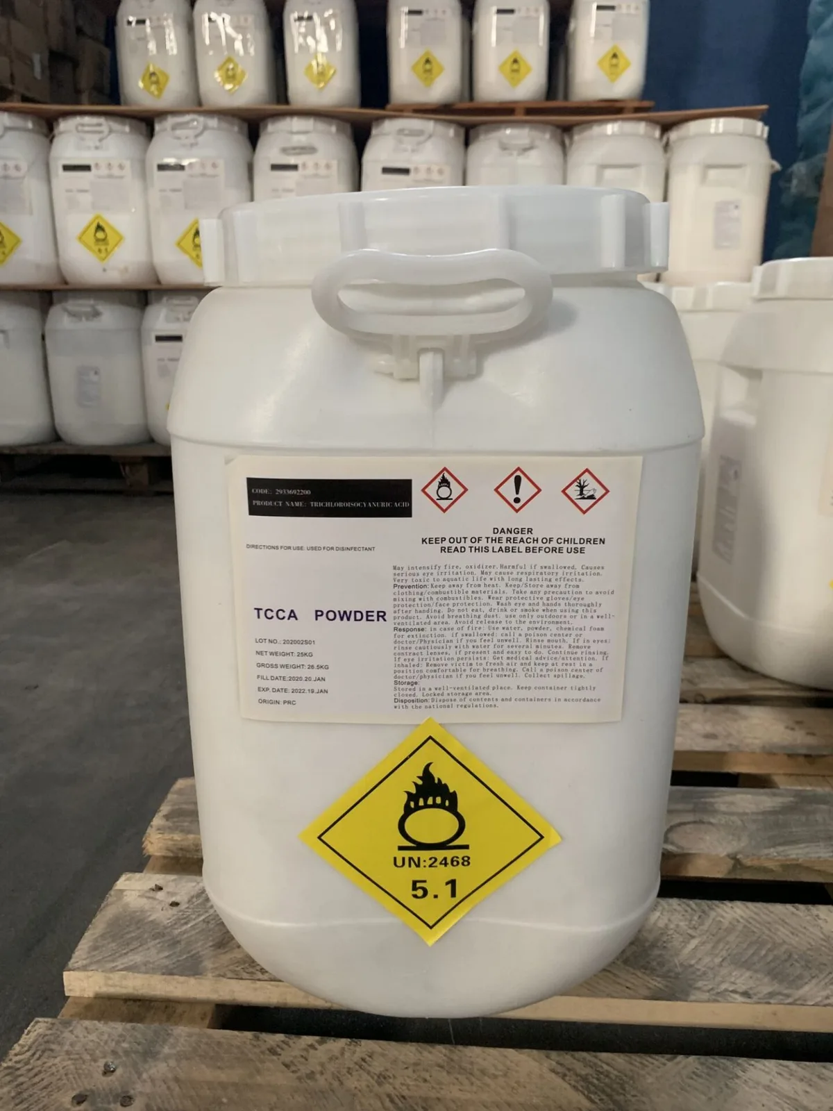 Clo bột 90% (TCCA) 2